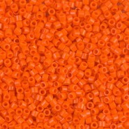 Miyuki delica beads 10/0 - Opaque orange DBM-722